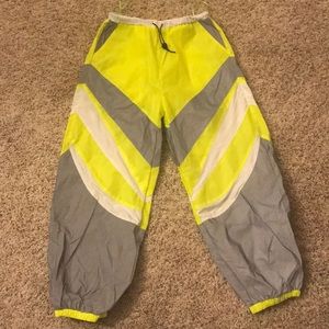 yellow paparazzi tube top and pant set